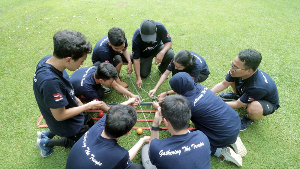 Kegiatan team building Bogor untuk karyawan perusahaan