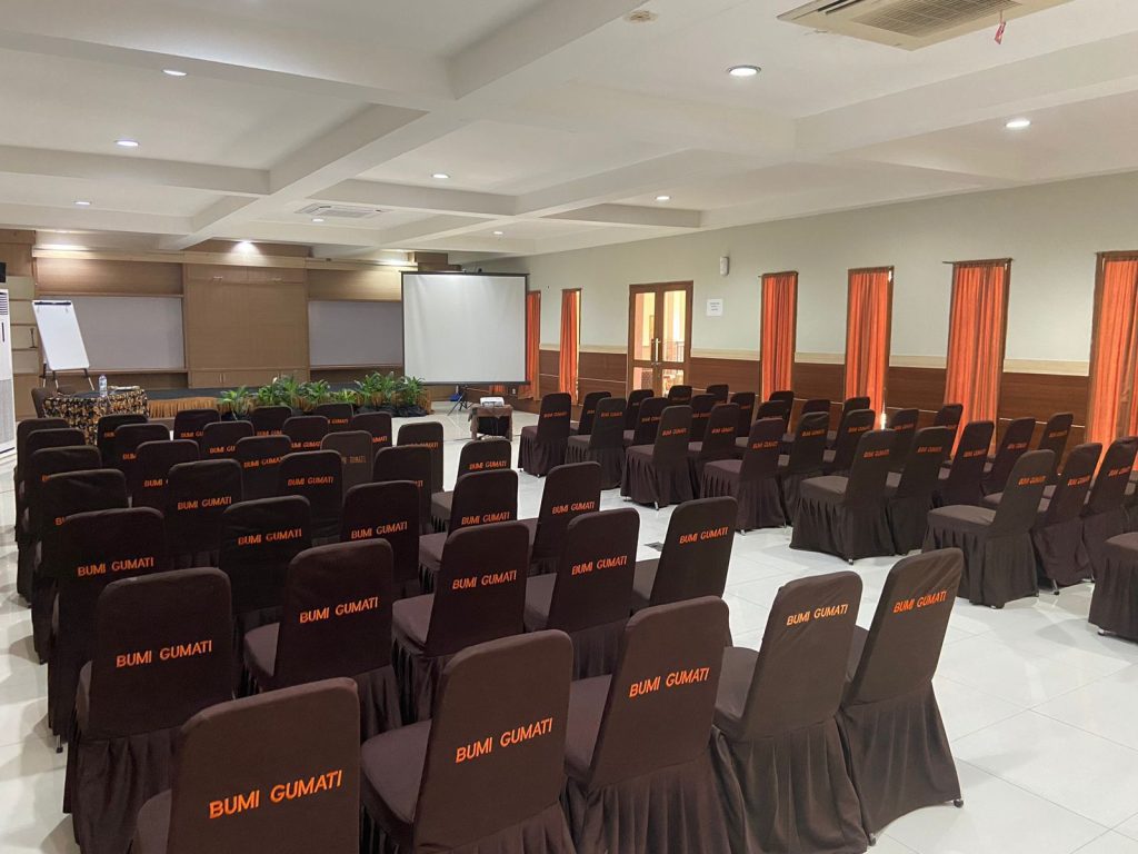 Sebuah meeting room di Bumi Gumati Resort Sentul Bogor