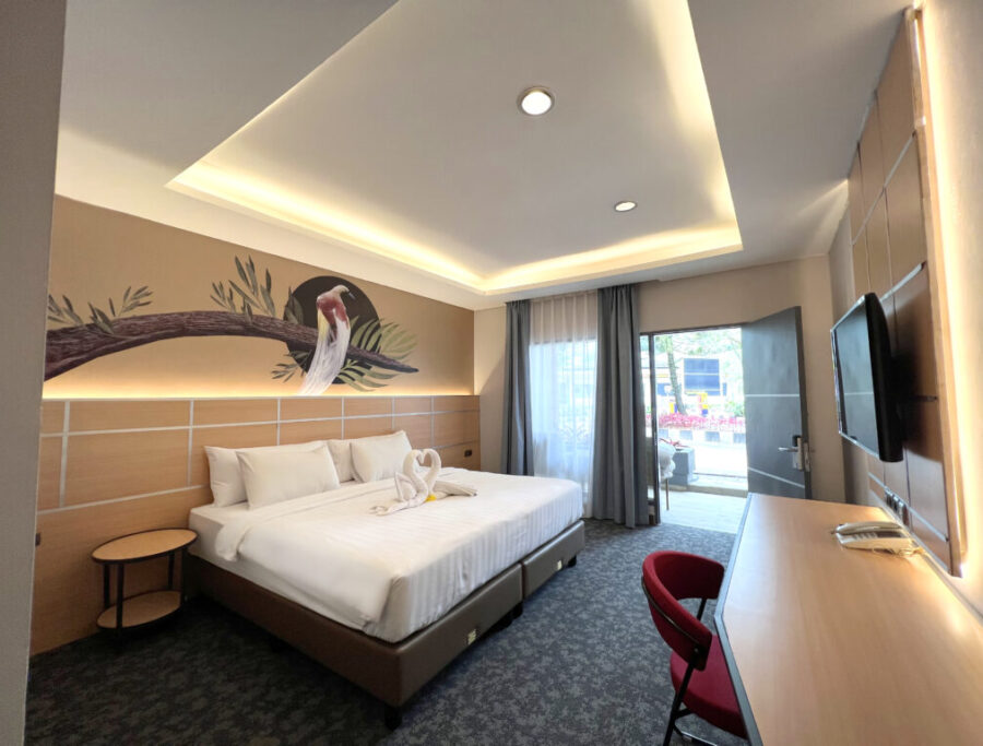 Kamar Royal Safari Garden untuk paket outbound 2 hari 1 malam di Cisarua Bogor